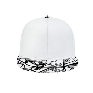"Ecliptic" Flat Baseball Cap Hat Adjustable Classic Apparel Accessory  Jasmine Jackson Artwork FREEBRD Original "Ecliptic"  Clothing Apparel Accessory Baseball Hat