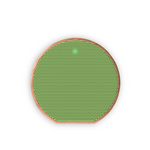 Load image into Gallery viewer, Wood Grain Bluetooth Speaker | Green Face
