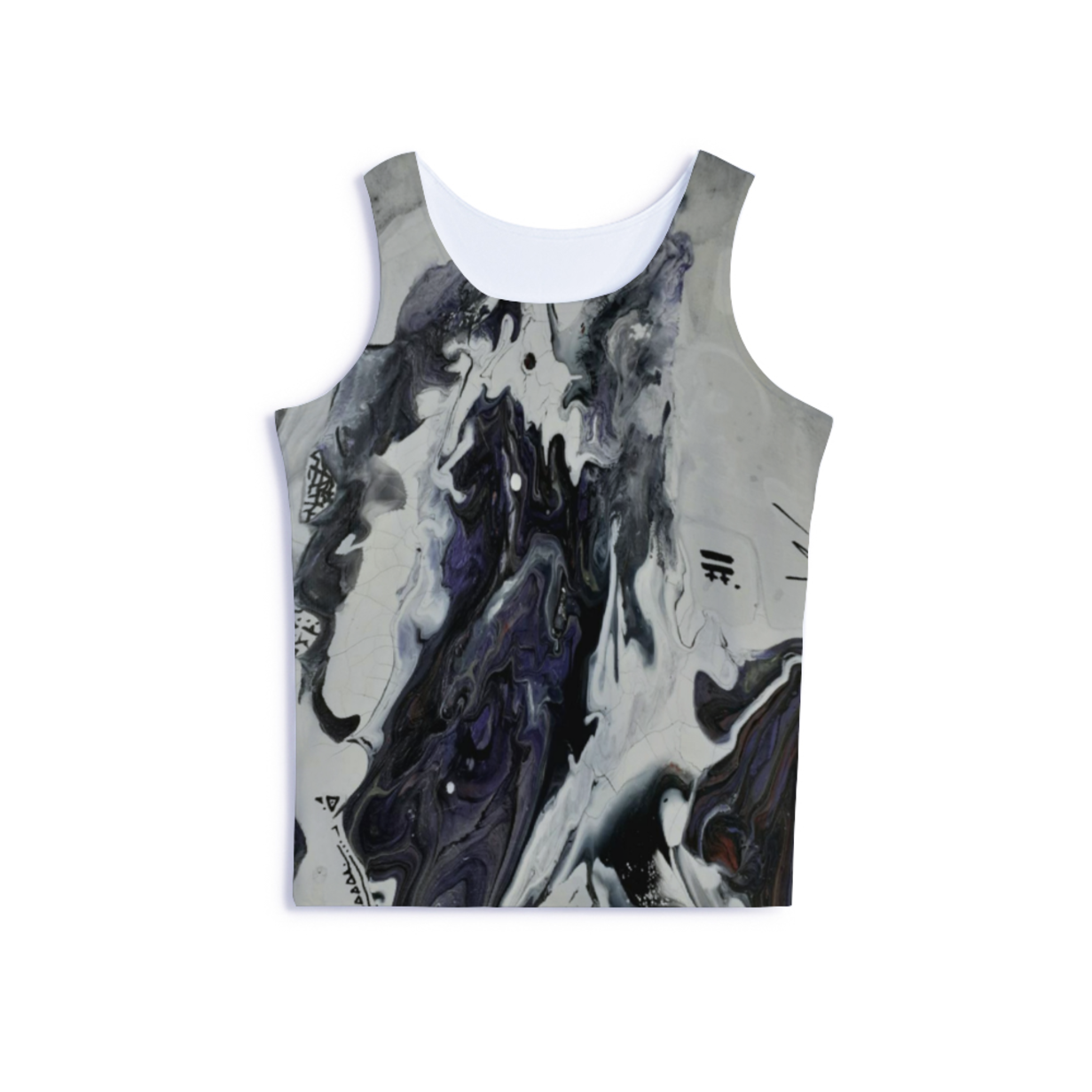 "Lakia Lens"  Tank Top Unisex  Jasmine Jackson Artwork FREEBRD Original Painting "Lakia Lens'' Print