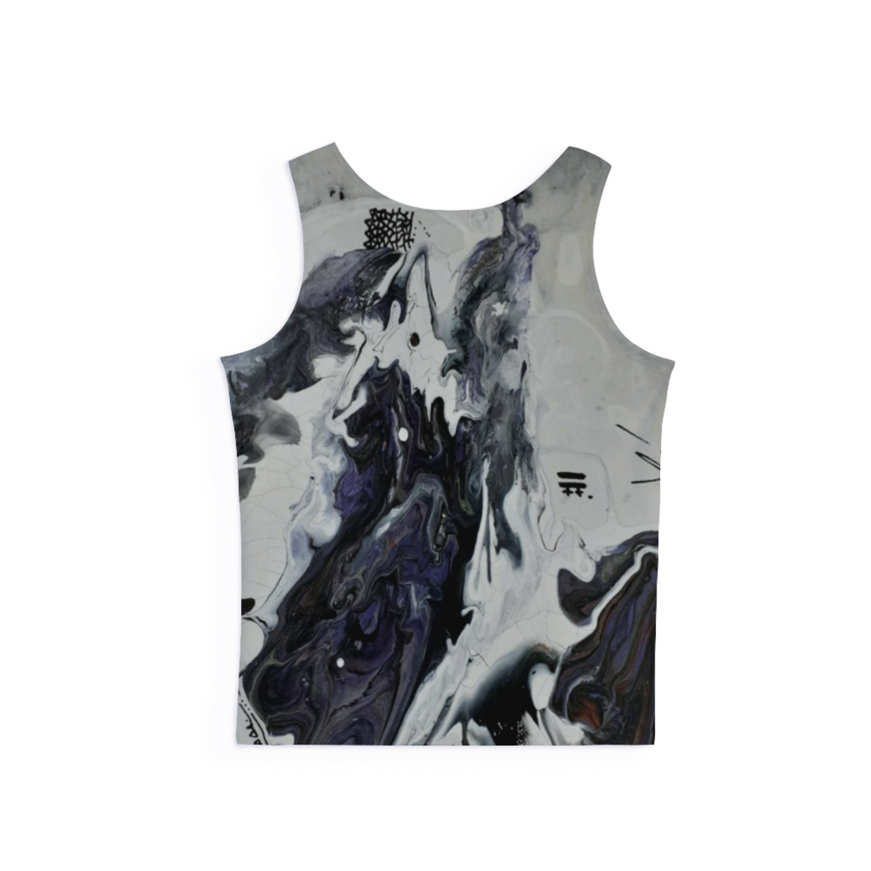 "Lakia Lens"  Tank Top Unisex  Jasmine Jackson Artwork FREEBRD Original Painting "Lakia Lens'' Print