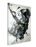 Load image into Gallery viewer, Jasmine Jackson Artwork ; Freebrd Original &quot;Stucky&quot;     | Modern Home Decor | Canvas Print Visual Artwork | Find peace within offices, homes, hotels, cafes, living areas, study, bedrooms, restaurants, hallways, and lounges with this beautiful visual artwork | Mounting kit included | Wooden frame sustainably sourced (FSC certified) material. | Canvas has a 4 cm | 1.6 in thick frame| Shipped in protective packaging and strong boxes to ensure no damage during transport.
